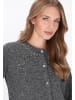 DreiMaster Women Cardigan in dark grey melange