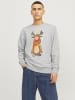 Jack & Jones Sweatshirt in Light Grey Melange