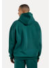 SMILODOX Hoodie Kayson in Dunkel Grün
