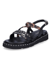 Tamaris Sandale in Schwarz