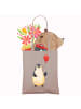 Mr. & Mrs. Panda Tasche Pinguin Luftballon ohne Spruch in Braun Pastell