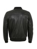 Bugatti Lederblouson Lammnappa in Schwarz