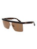 Max Mara Frauen Sonnenbrille Browline Braun