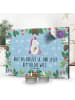 Mr. & Mrs. Panda Kerzen Adventskalender Einhorn Gemüse mit Spruch in Eisblau