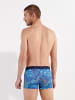 HOM Retro Pants Cyril Boxer in blue print