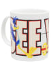 United Labels Looney Tunes Tasse - Road Runner und Coyote Kaffeetasse 320 ml in Mehrfarbig