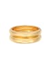 Elli Ring 925 Sterling Silber Ring Set in Gold