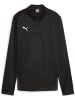 Puma T-Shirt "TeamGoal Training 1/4 Zip Top Wmn" in Schwarz