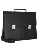D&N Basic Line PU - Aktentasche 42 cm (schwarz) in schwarz