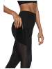 Onamaste Lauftights mit Tasche Maria in Schwarz
