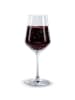 Mr. & Mrs. Panda Rotwein Glas Hasen Muschel ohne Spruch in Transparent