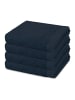 Ross 4 X Handtuch im Set Rubin in Denim