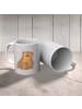 Mr. & Mrs. Panda Kindertasse Affe ohne Spruch in Grau Pastell