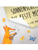 Mr. & Mrs. Panda Gästehandtuch Sommer Sonnenschein mit Spruch in Gelb Pastell