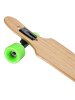 Apollo Twin Tip DT Longboard " Upolu - Bamboo " in holz/grün/grau