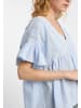 DreiMaster Vintage Damen Tunika in Hellblau