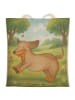 Mr. & Mrs. Panda Tasche Hund Dackel Design ohne Spruch in Weiß