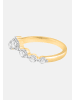 Ethische Diamanten Ring aus 375 Gelbgold mit Lab Grown Diamant