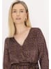 Usha Damen Dress in Violett Curry