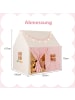 COSTWAY Kinderspielzelt 3-8 Jahren in Rosa