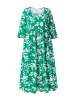 Ulla Popken Kleid in sommer grün