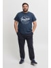 BLEND T-Shirt BHAbraham Big & Tall in Mittelblau