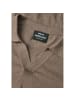 MADS NORGAARD COPENHAGEN Poloshirt Cotton Lino Theo Polo in braun