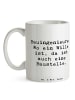 Mr. & Mrs. Panda Kaffeebecher Spruch Bauingenieur Wille mit Spruch in Weiß