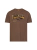 Camel Active T-Shirt aus reiner Baumwolle in Schlammbraun