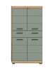ebuy24 Hochschrank Scout Staubgrün 74 x 31 cm