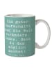 Mr. & Mrs. Panda Tasse Spruch Friseur Wunder mit Spruch in Meeresbrise