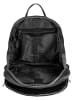 piké Rucksack echt Leder in schwarz