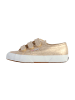 Superga Lage-Sneaker mit Klettverschluss „Lame“ Gold