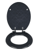 Wenko WC-Sitz Bellevue, WC-Sitz Mod. Bellevue in Grau - Anthrazit