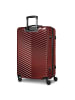Redolz Essentials 18 2.0 4 Rollen Kofferset 3-teilig mit Dehnfalte metallic-red shiny