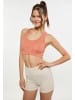 myMO ATHLSR Damen Crop-Top in Pfirsich