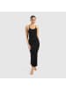 SMILODOX Maxi Dress Aveline in Schwarz