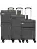 D&N Travel Line 6704 - Trolley-Set, 3tlg. in grau