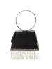 faina Clutch/Abendtasche in Schwarz