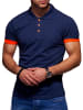 Style Division Poloshirt - SDTACOMA in Navy-Orange