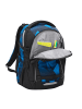 Coocazoo Schulrucksack-Set MATE "Electric Ice" 3-tlg. in Schwarz/Blau
