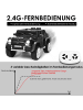 COSTWAY 12V Elektroauto ab 3 Jahren in Schwarz