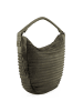 FREDs BRUDER Riffeltier S Schultertasche Leder 33 cm in khaki green