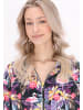 IZIA Women Jacket in Black Multicolor