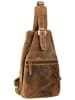 Greenburry Rucksack Vintage 1558 Bodybag in Sattelbraun