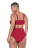 Studio Untold Bikini Slip in dunkelrot