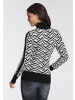 Melrose Rollkragenpullover in schwarz-weiß