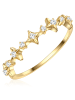 Glanzstücke München Ring Sterling Silber Zirkonia in gelbgold