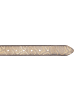 b.belt Sabia Gürtel Leder vanille-goldmetallic