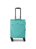 Stratic taska 4 Rollen Kabinentrolley S 55 cm mit Dehnfalte in petrol